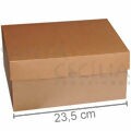 Caixa Kraft para Presente 10 unid - K53 - 23,5 x 17,5 x 11 cm